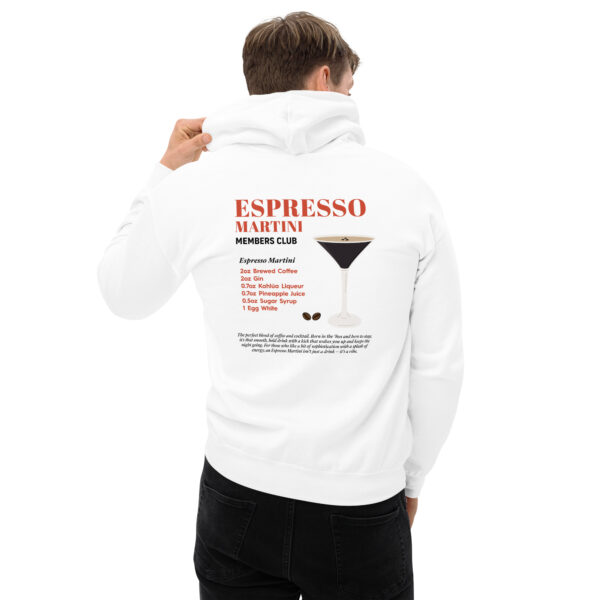 Espresso Martini Members Club Unisex Hoodie - Image 7