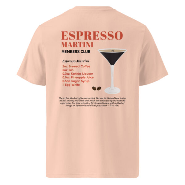 Espresso Martini Members Club Organic Cotton T-Shirt - Image 10