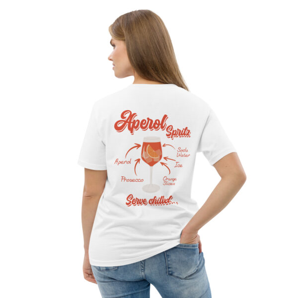 Aperol Spritz Por Favore Organic Cotton T-Shirt - Image 10