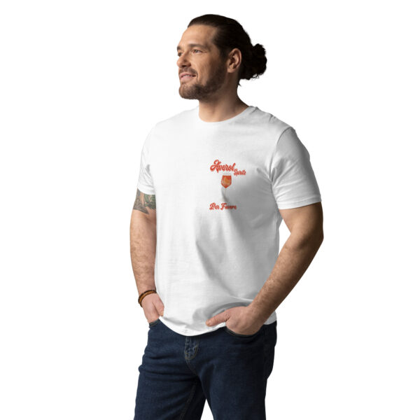 Aperol Spritz Por Favore Organic Cotton T-Shirt - Image 6