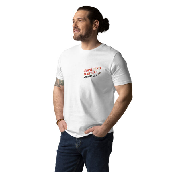 Espresso Martini Members Club Organic Cotton T-Shirt - Image 4