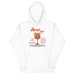 Aperol Spritz Premium White Hoodie